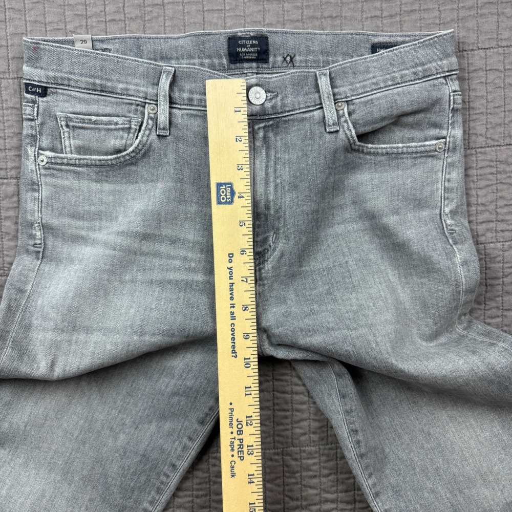 Citizens of Humanity Harlow Ankle High Rise Slim Jeans Grey Women 29 Denim - Picture 12 of 15